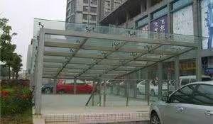 玻璃雨棚